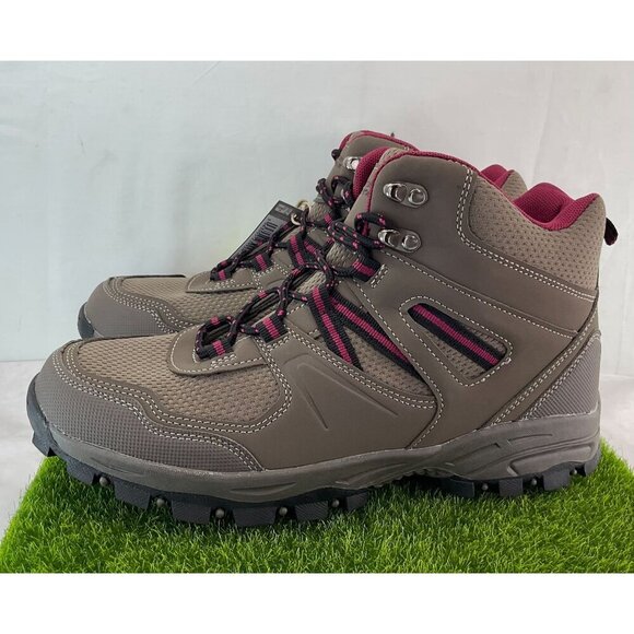 Women's Hiking Ankle Boots Brown Pink New size 9-10 Mountain warehouse brand - Picture 5 of 10
